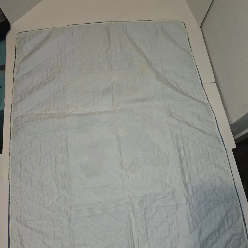 Vtg Huckleberry Pie Strawberry Shortcake Handmade Baby Quilt Blanket 33x42 #219